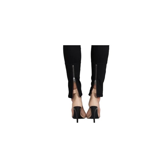 Mother + Freja Welt Zip Muse Black Skinny Jeans with Ankle Zip - Picture 13 of 13